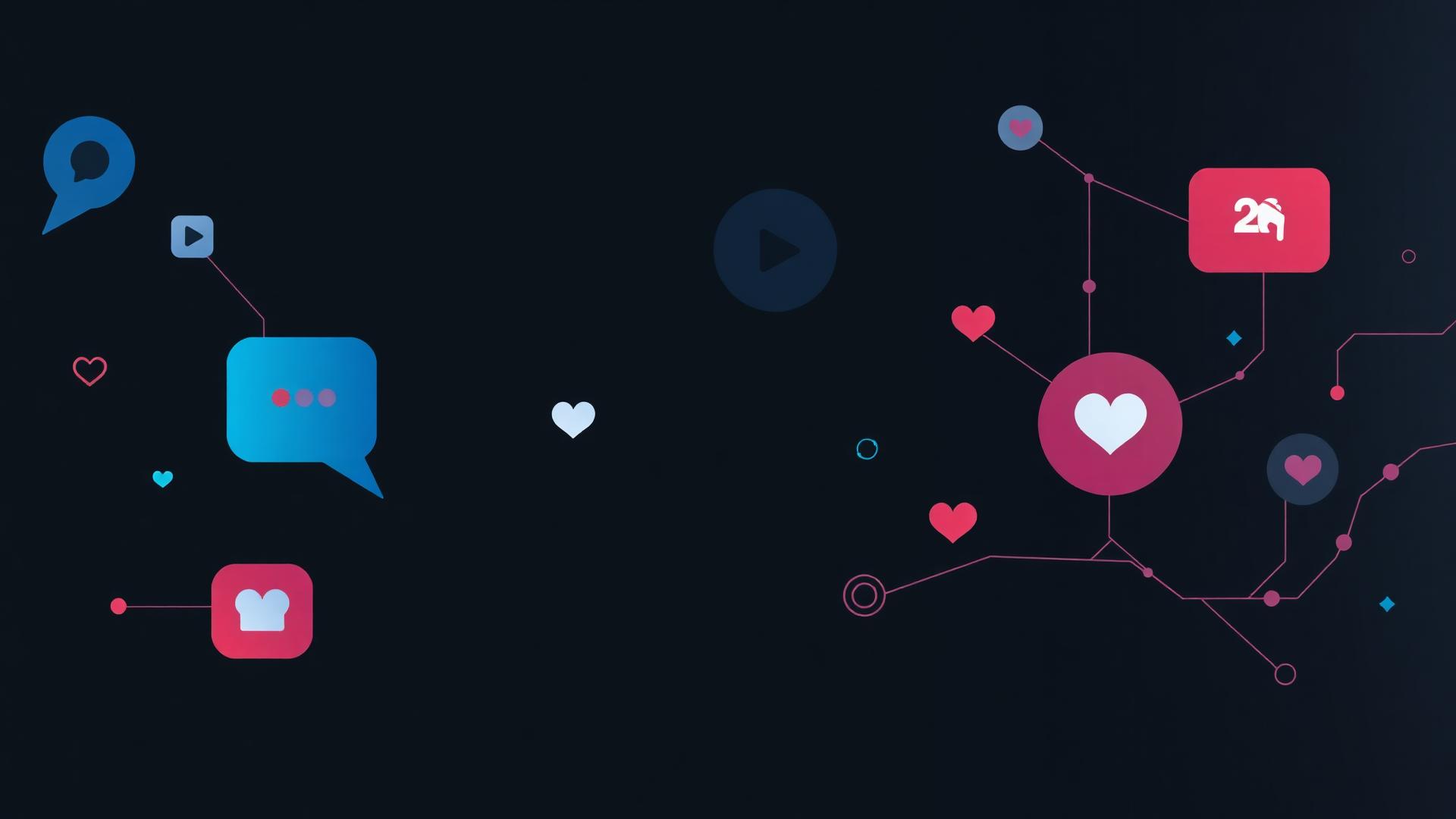 Social media management services background